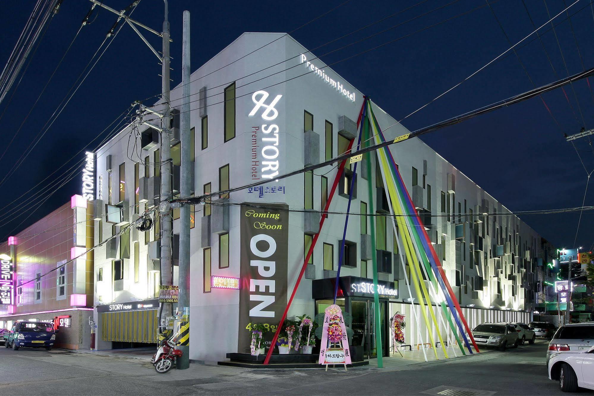 Motel Jeonju Story Exterior foto