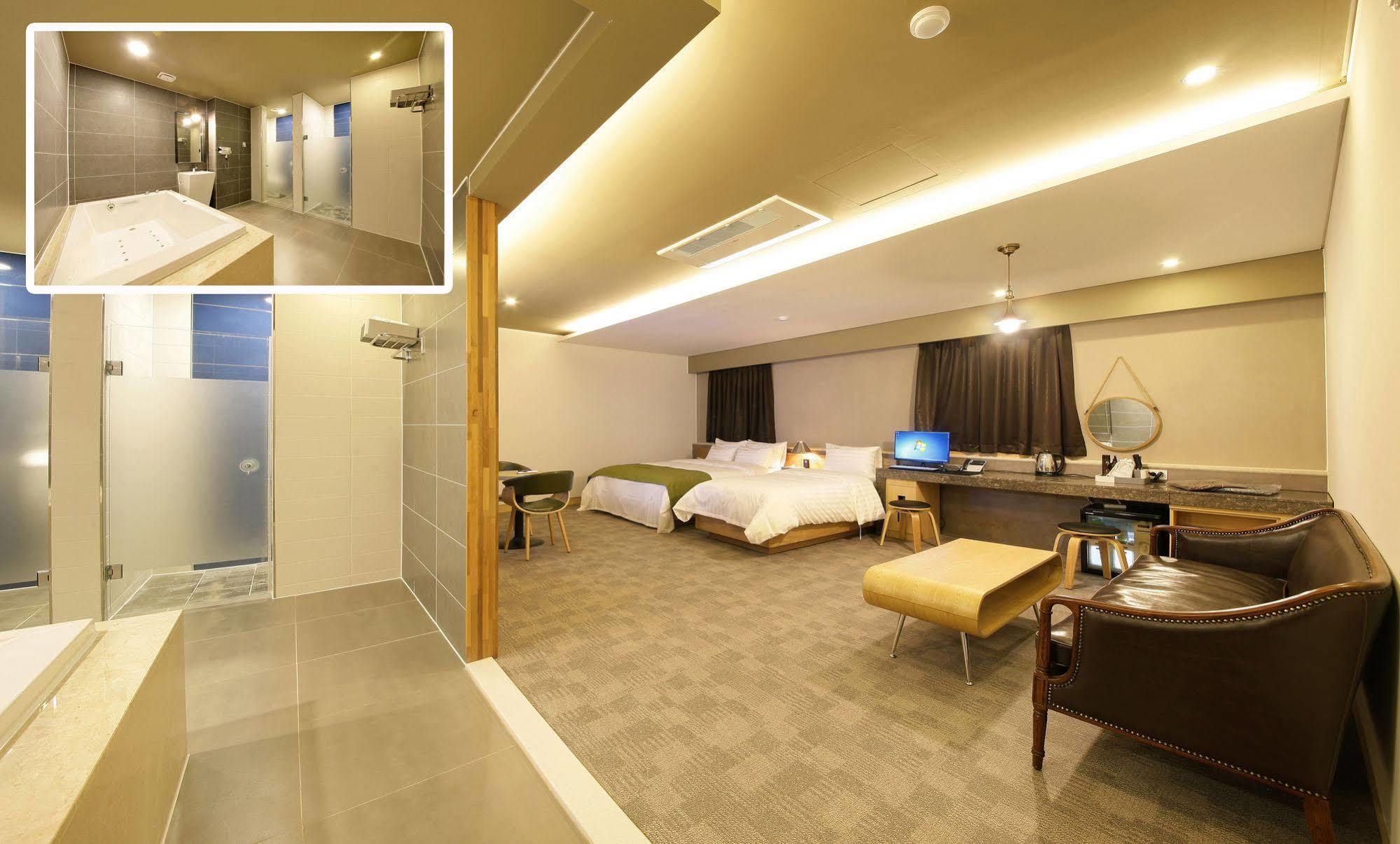 Motel Jeonju Story Exterior foto
